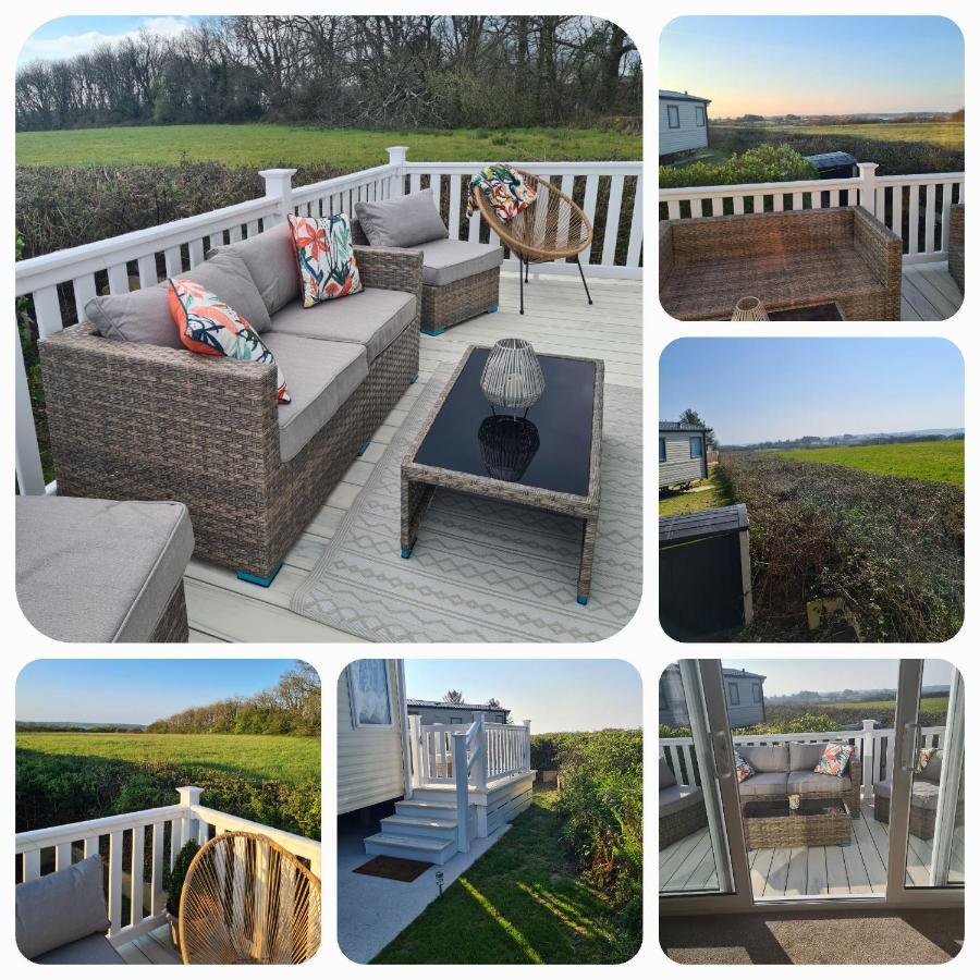 Beautiful 2 Bedroom Caravan, Holiday Park Tenby Saint Florence Luaran gambar